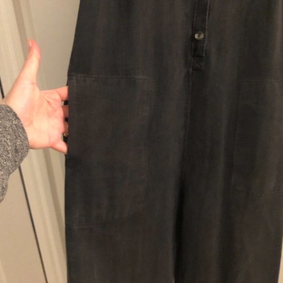 Hackwith Design House Cropped Jumpsuit w/ removable belt - Picture 10 of 10